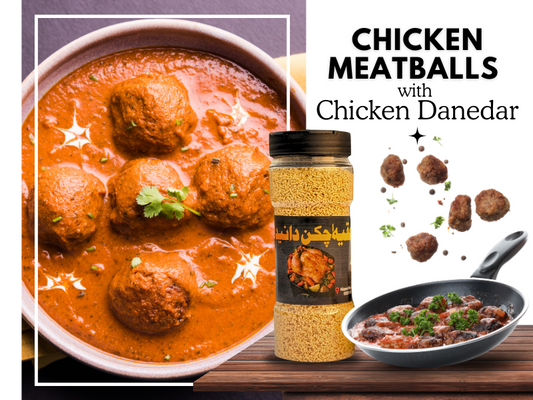 Chicken Meatballs Curry using EQiiHA Chicken Danedar