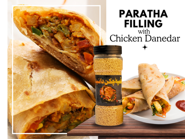 Chicken Danedar Paratha Filling